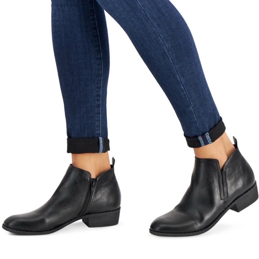 NIB Ankle Booties Black Sz 9.5